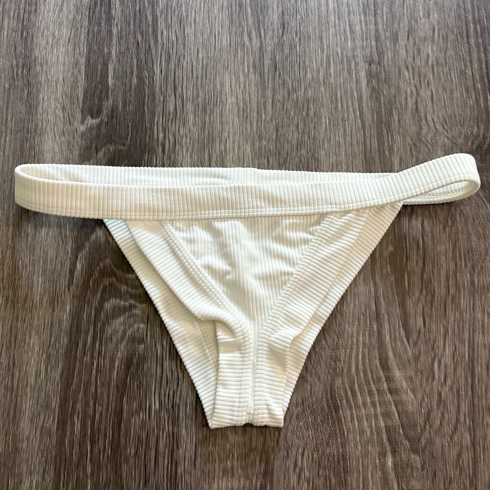 NEW! Frankie’s Bikinis ribbed bikini bottom
